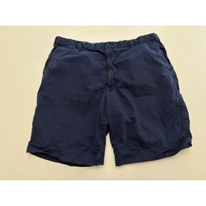 VTG Y2K Polo Ralph Lauren Blue Chino Shorts 42T/10 Preppy